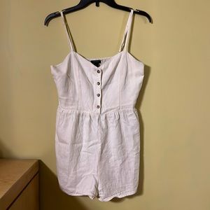 Forever 21 white romper